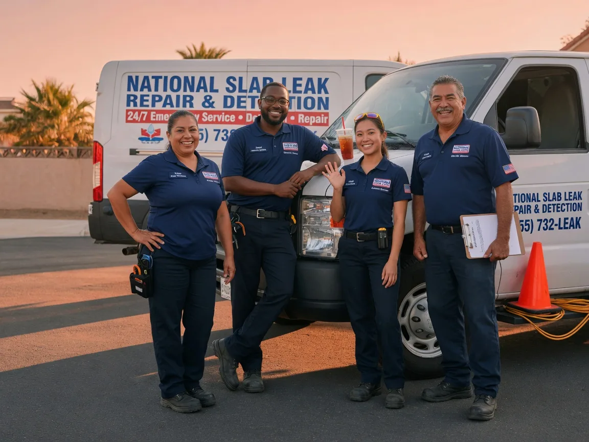 Slab Leak Detection company in Crescent, IA